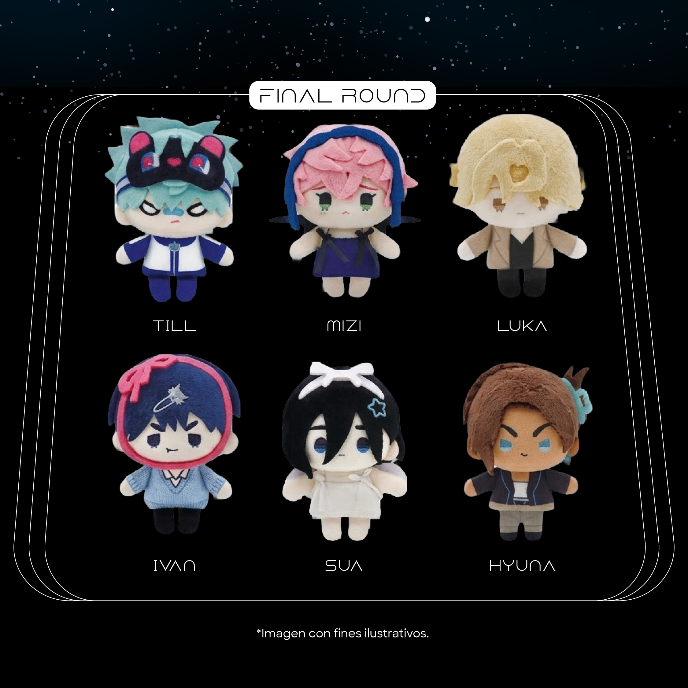 Alien Stage Blind Box Figure Doll Mini Doll Llavero Peluche marca NullSET [Confirmado]