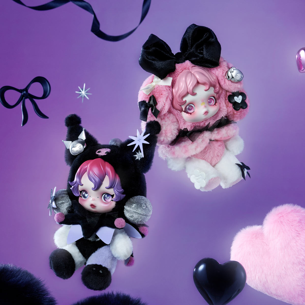 SKULLPANDA X MY MELODY Plush