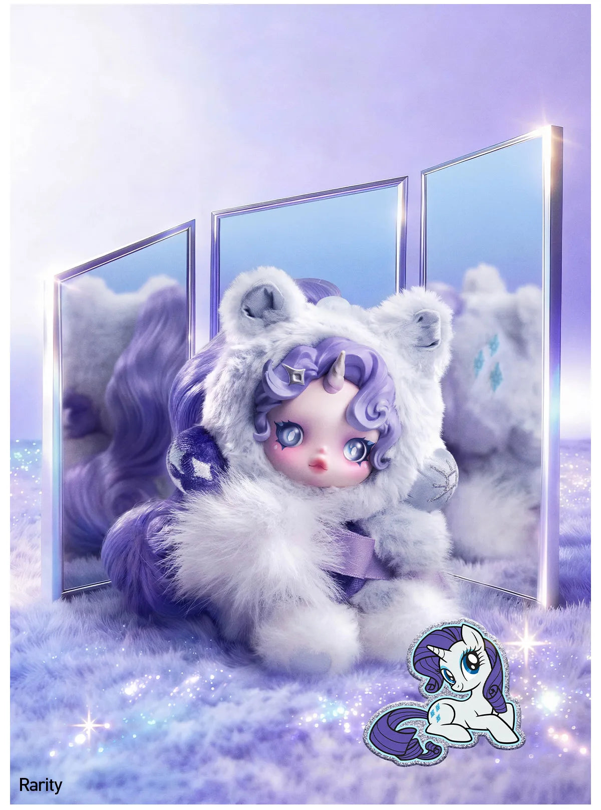 SKULLPANDA × My Little Pony Series Plush Doll Pendant [Confirmados]