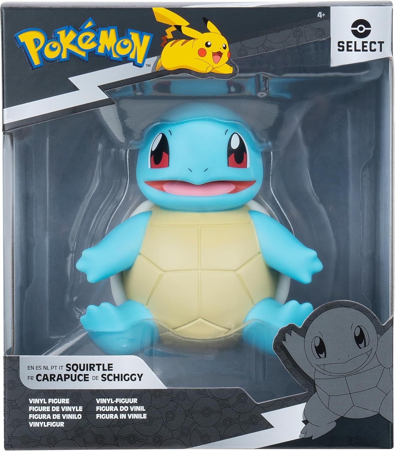 Pokemon - Squirtle Pokemon Select 4" Vinyl Figure (Series 4)