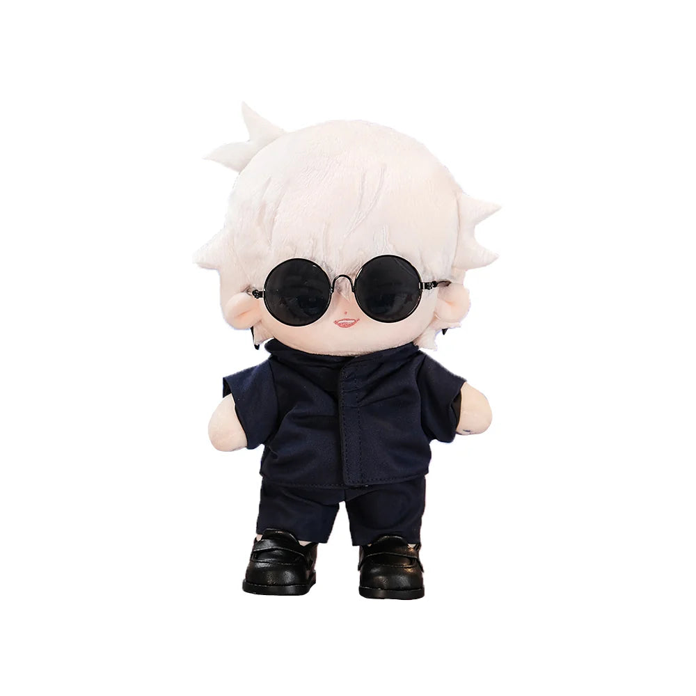 Gojo Satoru Plush Wonderland Jujutsu Kaisen 20cm Plush (Version con ropa de instituto)