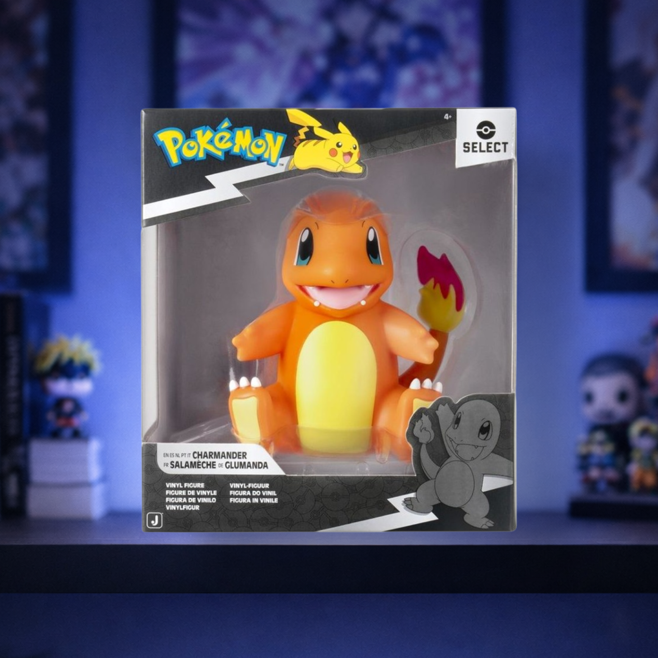 Pokemon - Charmander Pokemon Select 4" Vinyl Figure (Series 4)