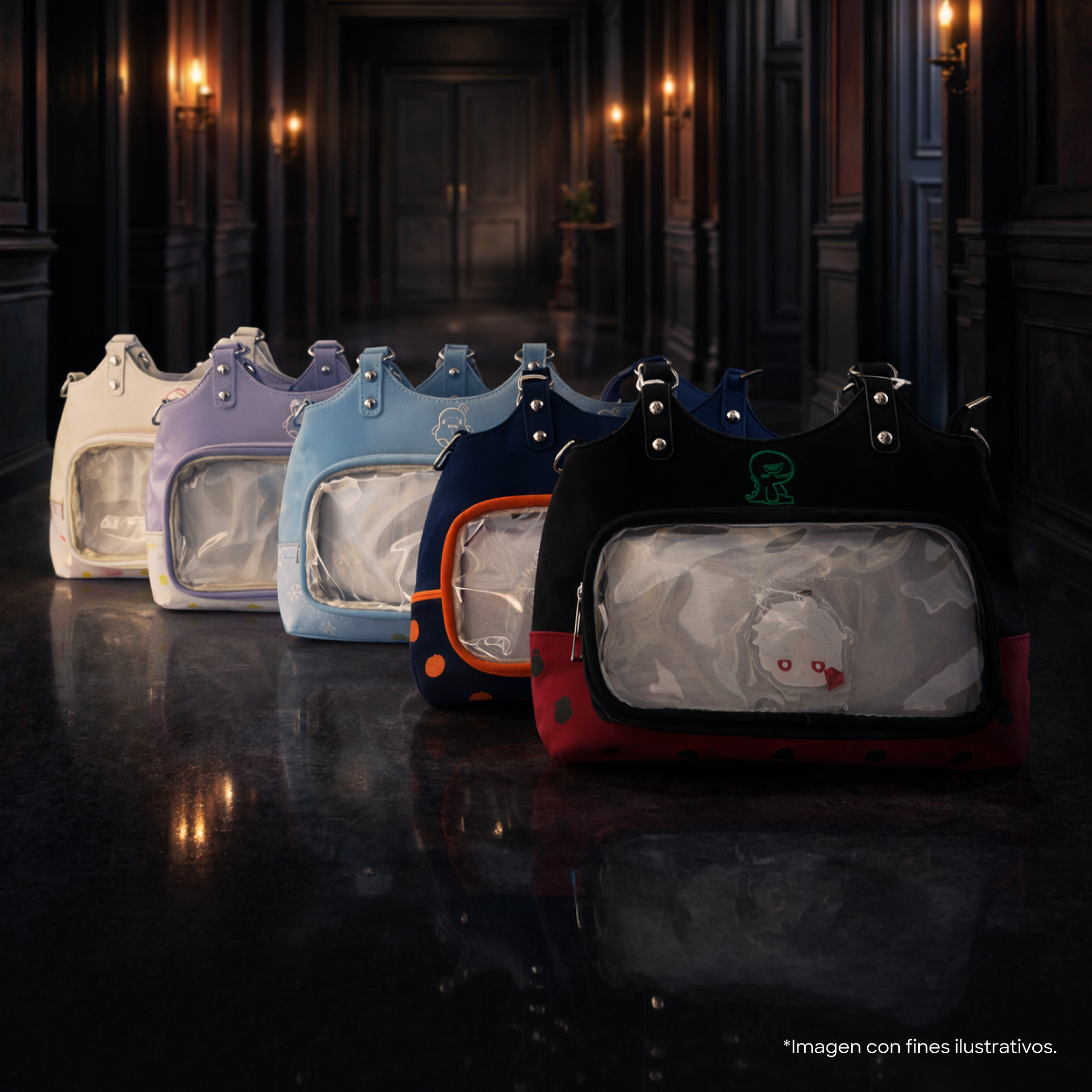 Love and Deepspace Xavier / Sylus / Zayne / Rafayel / Caleb Bolso tipo Itabag