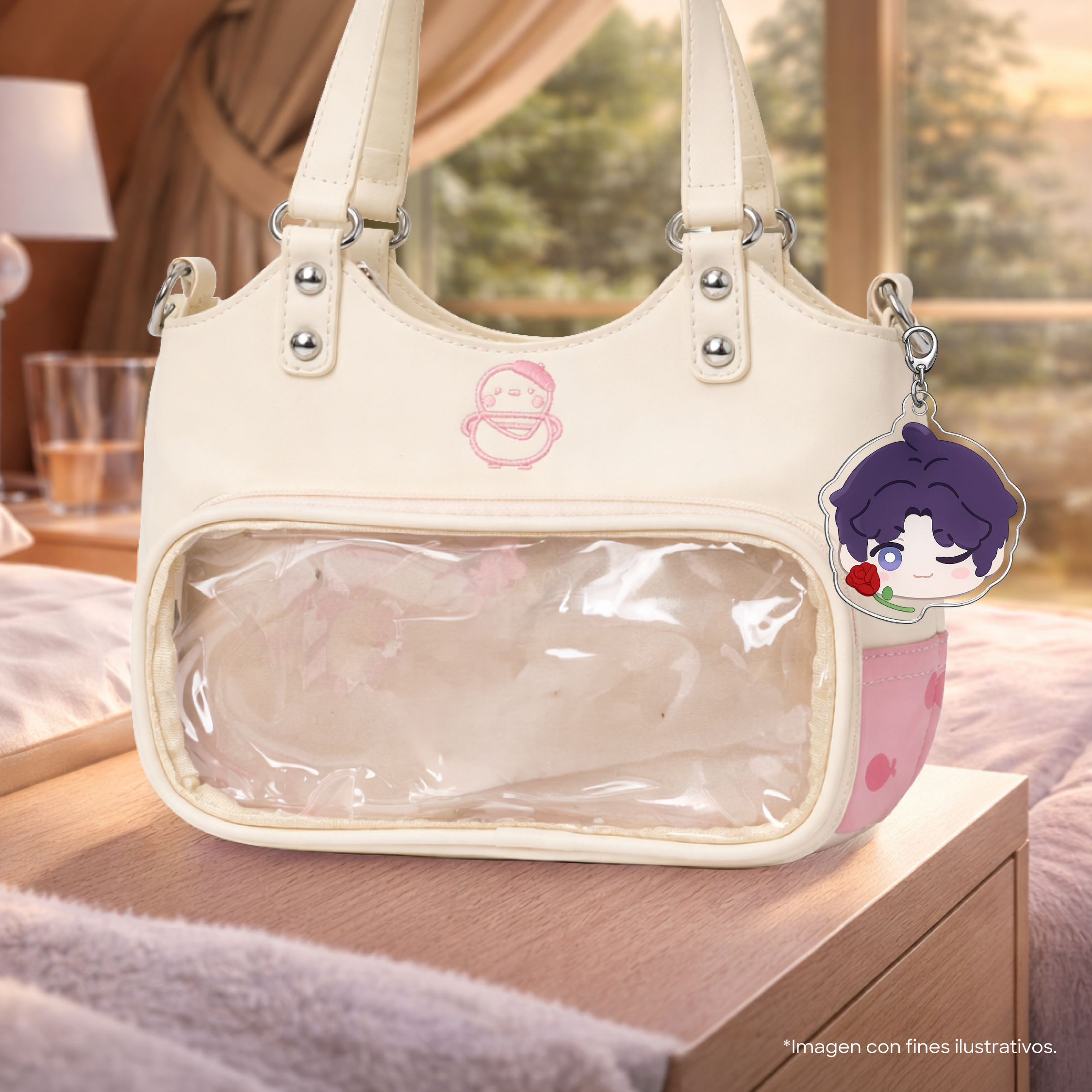 Love and Deepspace Xavier / Sylus / Zayne / Rafayel / Caleb Bolso tipo Itabag